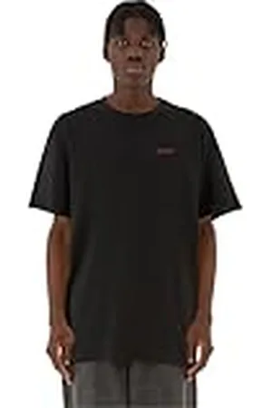 Mister Tee Upscale män t-shirt boll hård tung oversize te, tryck t-shirt för män, överdimensionerad passform, streetwear, , L