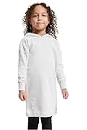 Urban classics Flickor överdimensionerad frotté huvtröja casual klänning, , 122/128, , 122 cm
