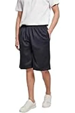 Build Your Brand Herrbyxor, nätshorts för män, basshorts av mesh finns i många trendiga färger, storlekar S–5XL, Blå , S