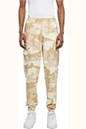 Urban classics Wide Camo Cargo Sweatpants för män, , S