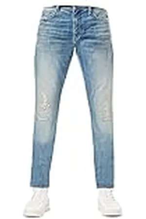 G-Star RAW Lancet skinny jeans för män, Vintage Cool Aqua Restored, 27W / 32L