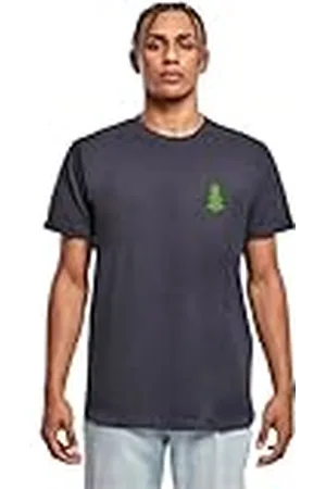 Merchcode T-shirt för män, 100% bomull, marin, XL, , XL
