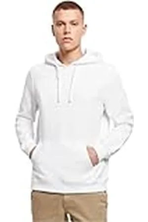 Build Your Brand Herr Merch Hoody jacka, , (tillverkarens storlek:4XL), Vitt