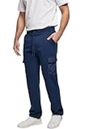Urban classics Herr joggingbyxor med cargo-fickor Commuter sweatpants, sportbyxor för män i 2 färger, storlekar S–XXL, , XL
