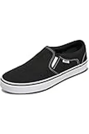 Vans Herr Asher Trainers, Canvas svart vit, 45 EU