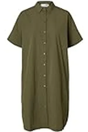 SELECTED Slfblair 2/4 Short Shirt Dress Noos, , 34