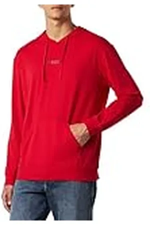 HUGO BOSS BOSS Herr Linked huvtröja LoUNGEW sweatshirt, , S