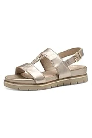 Tamaris Comfort dam kilsandaler, LT guld, 36 EU, , 36 EU