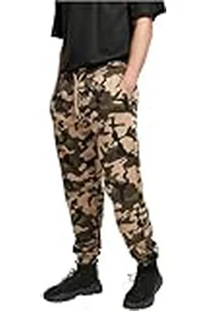 Urban classics Mäns grundläggande camo sweatpants 2.17 fritidsbyxor, , XXS