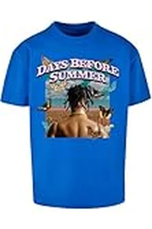 Mister Tee Upscale Unisex Days Before Summer oversize t-shirt, t-shirt med tryck, överdimensionerad passform, bomull, , XXL