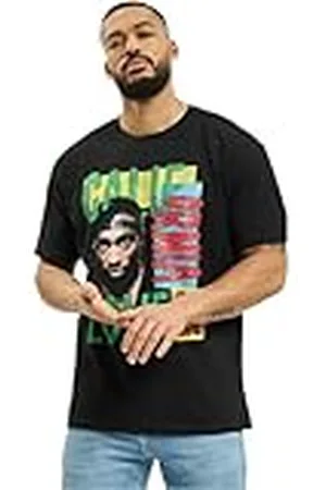 Mister Tee Herr Tupac California Love Retro Oversize T-shirt, , L