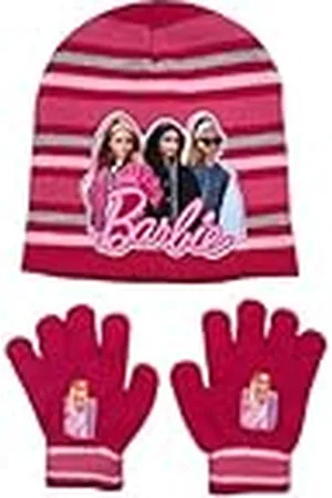 Disney Barbieflicka, handskar och snood, bekvämt vinterset, perfekt för vintern, elegant och feminin design, , Taille unique