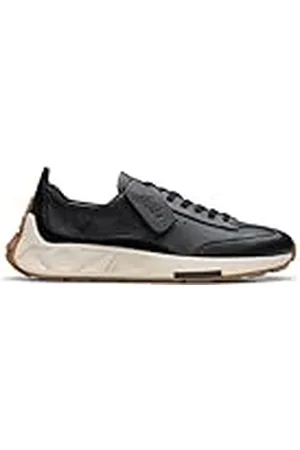 Clarks Premium hantverkshastighet för kvinnor. sneakers, svart läder, 3,5 UK, Svart läder, 36.5 EU