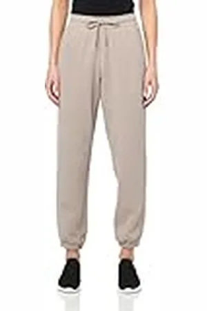 DKNY Dam Varsity broderad logotyp avslappnad passform fleece sweatpants, , S