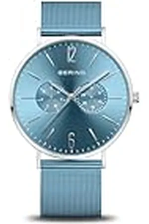 Bering Analog Quartz Mens klocka med rem i rostfritt stål mid-39940