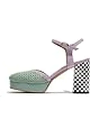 Fly London Kvinnors ELZA241FLY pumps, spearmint/lila/blå, 8 UK, , 41 EU