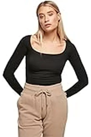 Urban classics Dam ekologisk långärmad kropp T-shirt, , XL