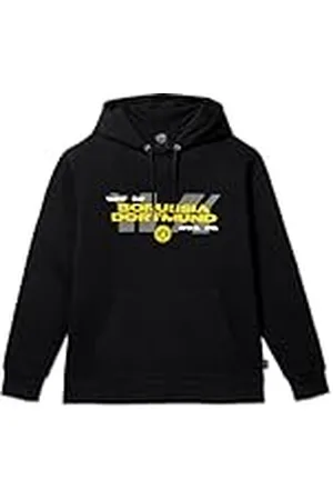 Borussia Dortmund BVB Matchday I Hoodie-Offizieller Kapuzenpullover in Schwarz huvtröja, , L unisex vuxen, , L