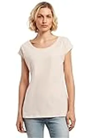 Build Your Brand Ladies Wide Neck Tee, fashionabel T-shirt för kvinnor av bomull finns i många färger, storlekar XS-5XL, , 3XL
