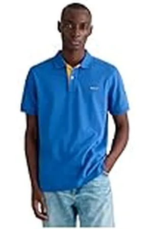GANT REG kontrast Pique SS Rugger, , M