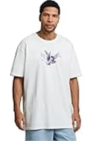 Mister Tee Upscale herr t-shirt Vive la Liberte oversize Tee Print T-shirt för män, överdimensionerad passform, streetwear, , L