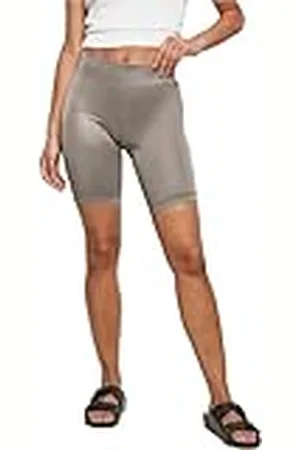 Urban classics Cykelbyxor för kvinnor, läder, cykelshorts, knälånga leggings för kvinnor i 3 trendiga färgvarianter, storlekar XS – 5XL, , XS