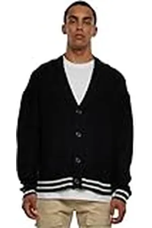 Urban classics Herr Sporty Boxy Cardigan Sweater, , S, , S