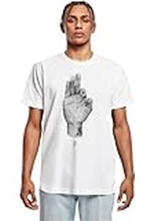 Merchcode T-shirt för män, FMS Sign Lights Tee, normal passform, bomull 100%, 5XL, , 5XL