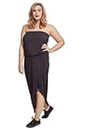 Urban classics Dam viskos bandeau-klänning, , M