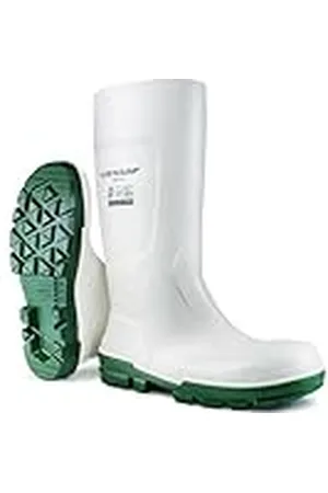 Dunlop Protective Footwear DUNLOP Unisex Work-it full säkerhet industriell stövel, Vitgrön, 47 EU