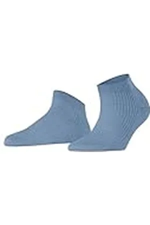 Falke Dam sneakerstrumpor Shiny Rib W SN viskos kort enfärgad 1 par, , 39–42, , 39-42 EU