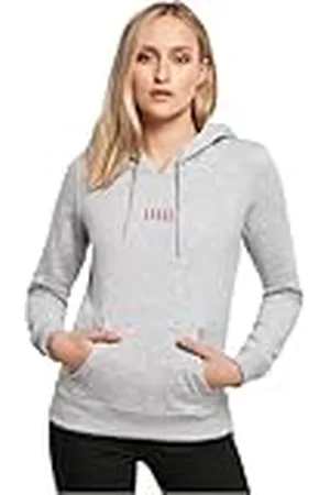 miss tee Dam huvtröja Angel Hoody, avslappnad huvtröja med ryggtryck, normal passform, storlekar XS – 5XL, , XS