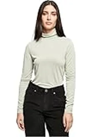 Urban classics Damtopp damer modal turtleneck långärmad, damtröja finns i många färgvarianter, storlekar XS – 5XL, , 5XL