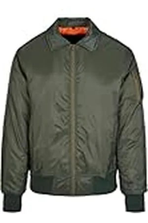 Build Your Brand Herr collar bomberjacka jacka, , M