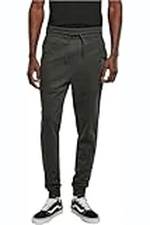 Southpole Herr sida dragkedja tech fleece joggingbyxor, , M