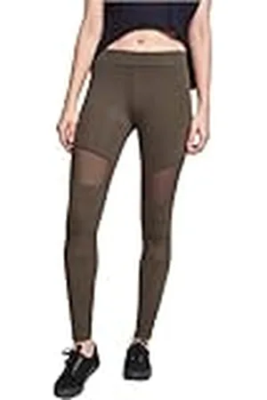 Urban classics Dam Leggings Ladies Tech Mesh Leggings, , XXL