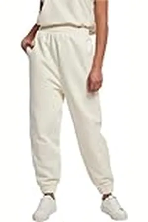 Urban classics Dam Träningsbyxor Ladies Organic High Waist Ballon Sweat Pants, , XXL