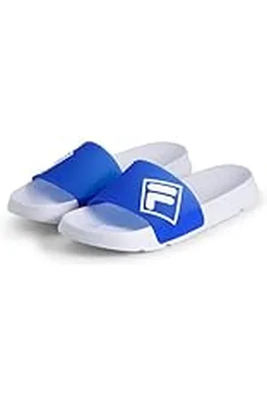Fila Morro Bay LUGO Slide Sandal, Palace Blue-vit, 40 EU, , 40 EU