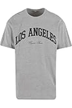 MT Upscale Mister Tee Upscale unisex T-shirt L.A. College Oversize Tee T-shirt med tryck, överdimensionerad passform, streetwear, , L