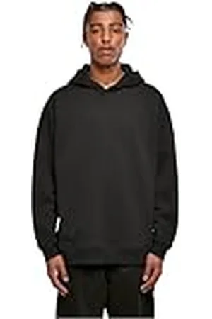 Build Your Brand Herr överdimensionerad skuren på ärm huvtröja, , 4XL