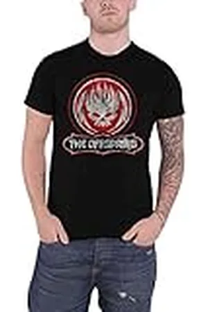 The Offspring T-Shirt # M Unisex Black # Distressed Skull