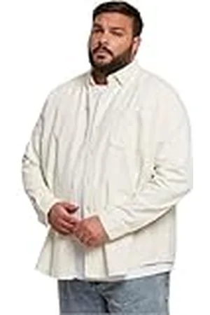 Urban classics Kord Corduroy-skjorta, långärmad herrskjorta, finns i många färger, storlekar S–5XL, , XXL