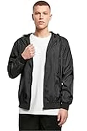 Build Your Brand Windrunner för män, blk/blk, XL