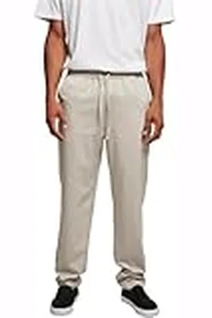 Urban classics Herr Tapered joggingbyxor, lightasår, XS