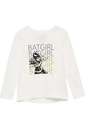 QS by s.Oliver Långärmad tröja för flickor med Batgirl-tryck, , 128-134 plus size