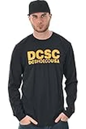 DC Comics Originals Skor herr LS SC logotyp rund krage långärmad T-shirt