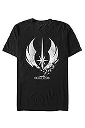 STAR WARS Unisex Shattered Jedi-logotyp ekologisk kortärmad T-shirt, , XXL