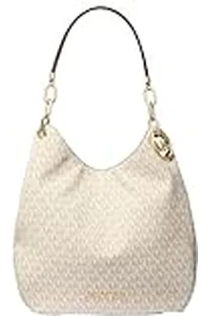 Michael Kors Kvinnors Lg Chain Shldr tygväska, L, , Large