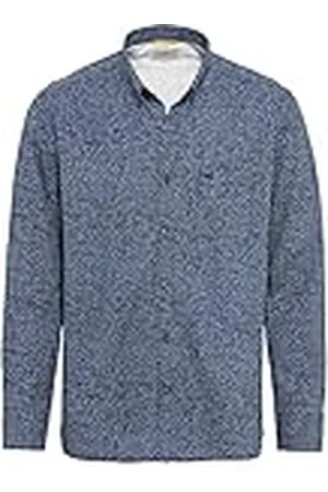 Camel Active Långärmad skjorta för män med heltäckande tryck, , XL