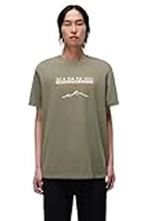 Napapijri Sanem kortärmad t-shirt grön olivstorlek 3XL, , 3XL